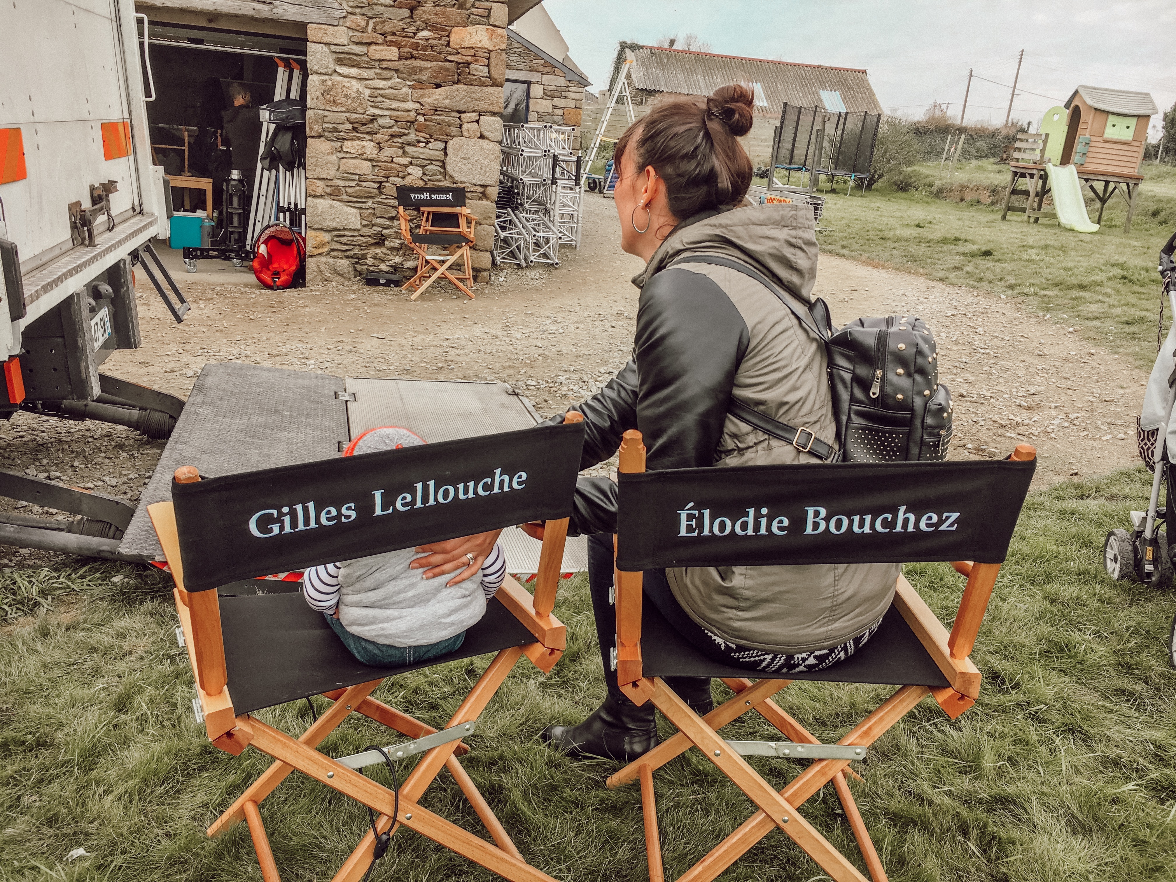 Titi tourne dans un film