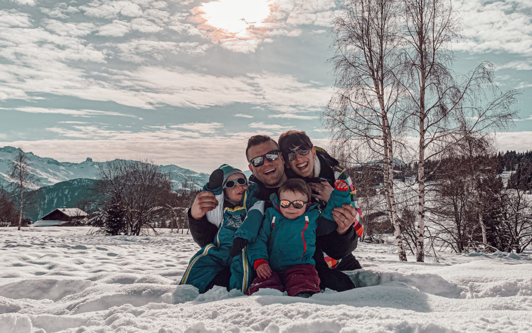 Le ski avec des enfants en bas âge. Notre séjour aux Saisies.