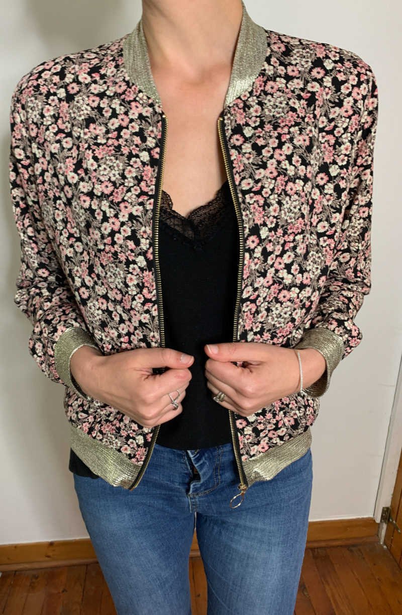 bombers fleuri, bombers à fleurs, bombers printemps