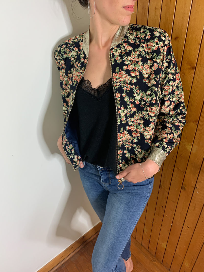 bombers fleuri, bombers à fleurs, bombers