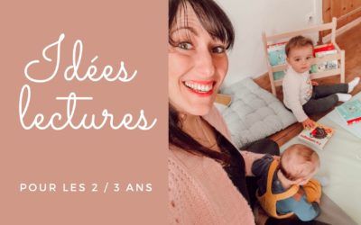 Idées lecture pour enfants de 2 à 3 ans