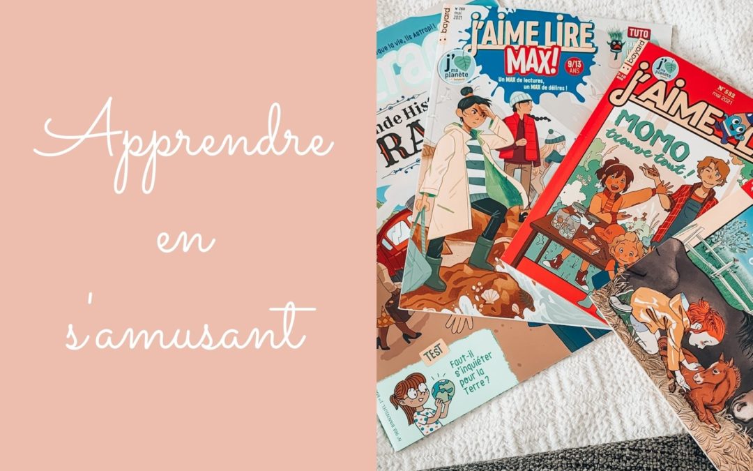 Apprendre en s’amusant avec Bayard Jeunesse et Milan Jeunesse
