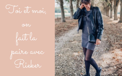 Toi et moi, on fait la paire avec Rieker