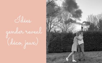 Idées décos et jeux gender reveal